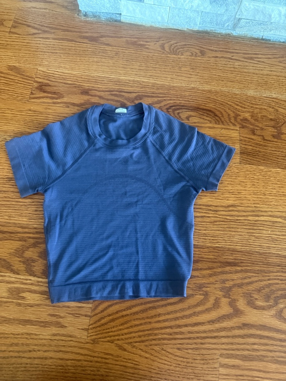 lululemon athletica Kids Short Sleeve Crew Tee in Navy Blue